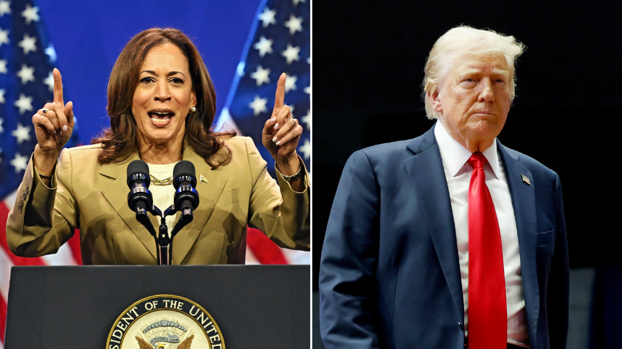 Harris and Trump