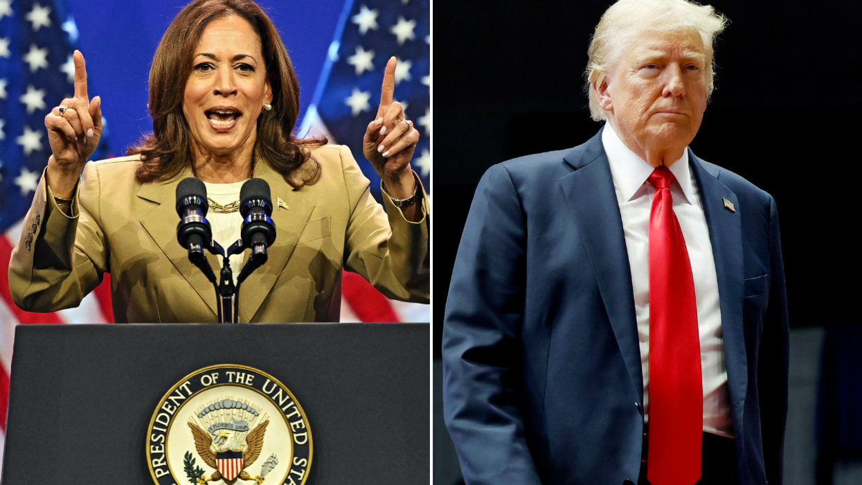 Harris and Trump