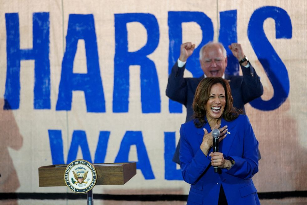 Harris and Walz