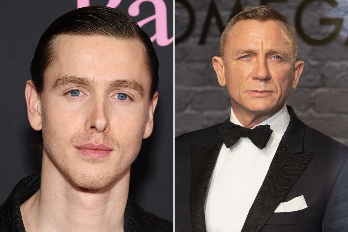 Harris Dickinson and Daniel Craig