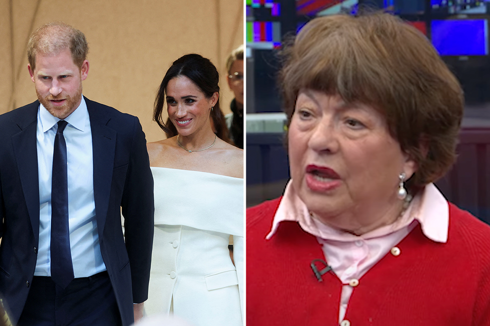 Harry and Meghan, and Angela Levin