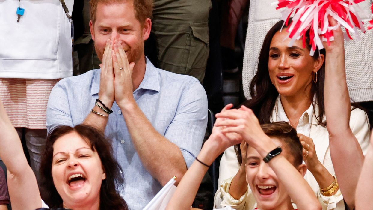 Harry and Meghan at the Invictus Games