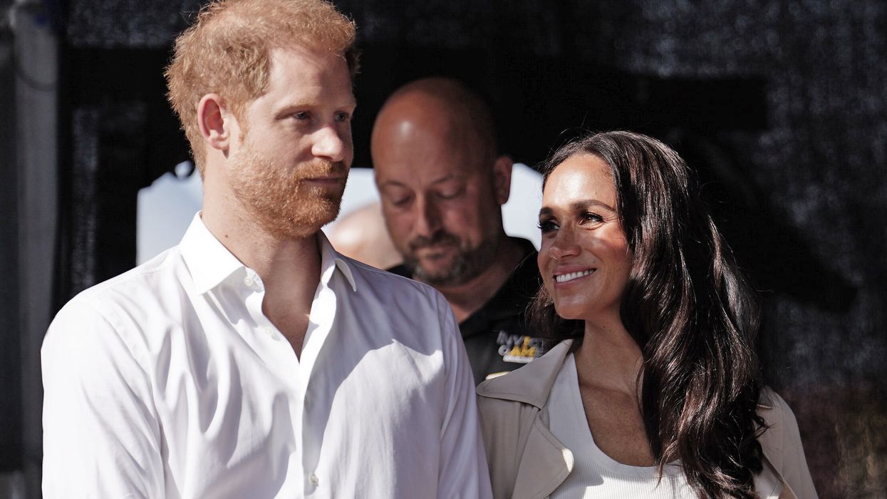 Harry and Meghan attended the tennis tournament