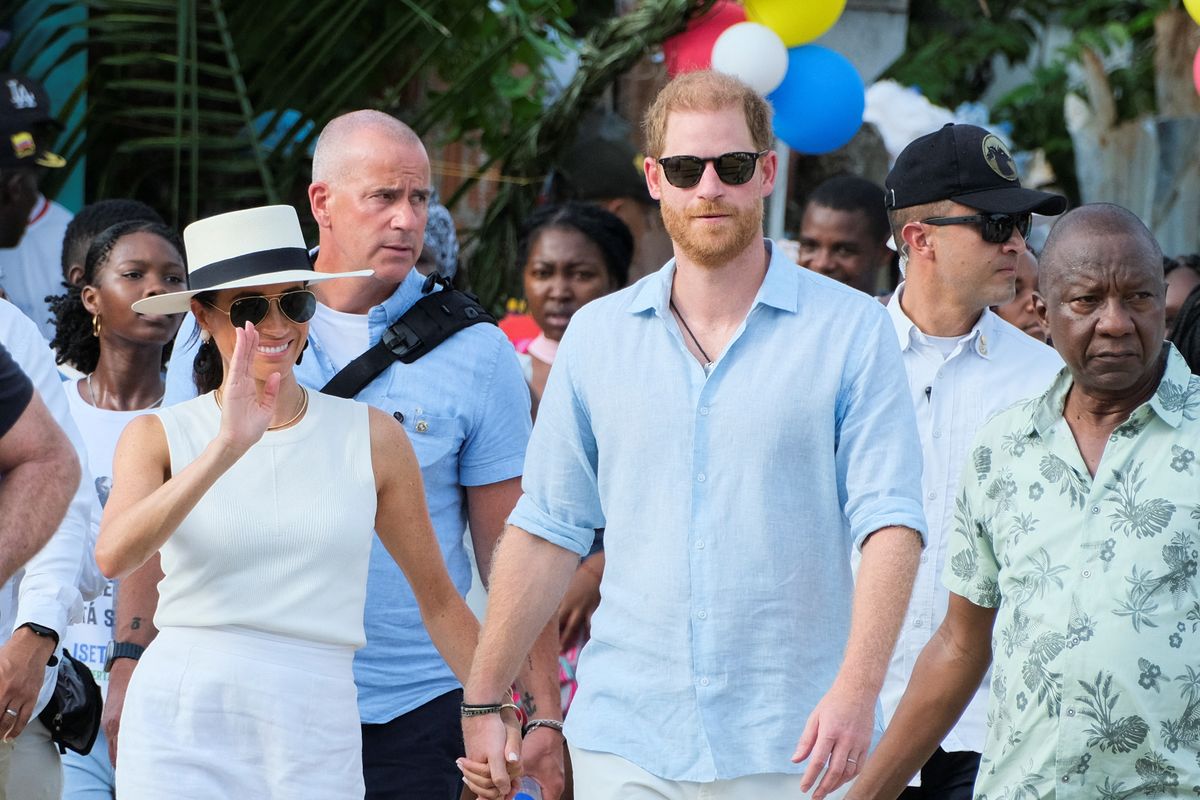 Meghan Markle and Prince Harry's tour of Colombia sparks confusion with  locals: 'Very strange'