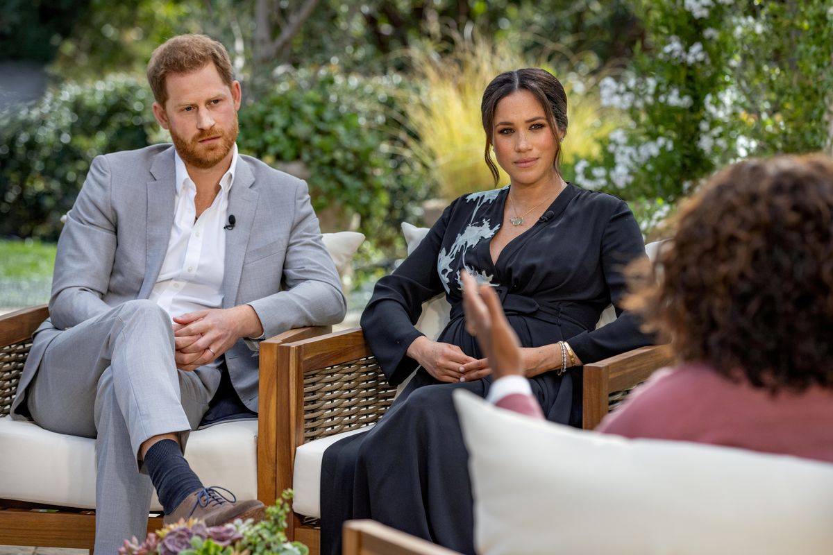 Harry and Meghan interviewed by Oprah Winfrey