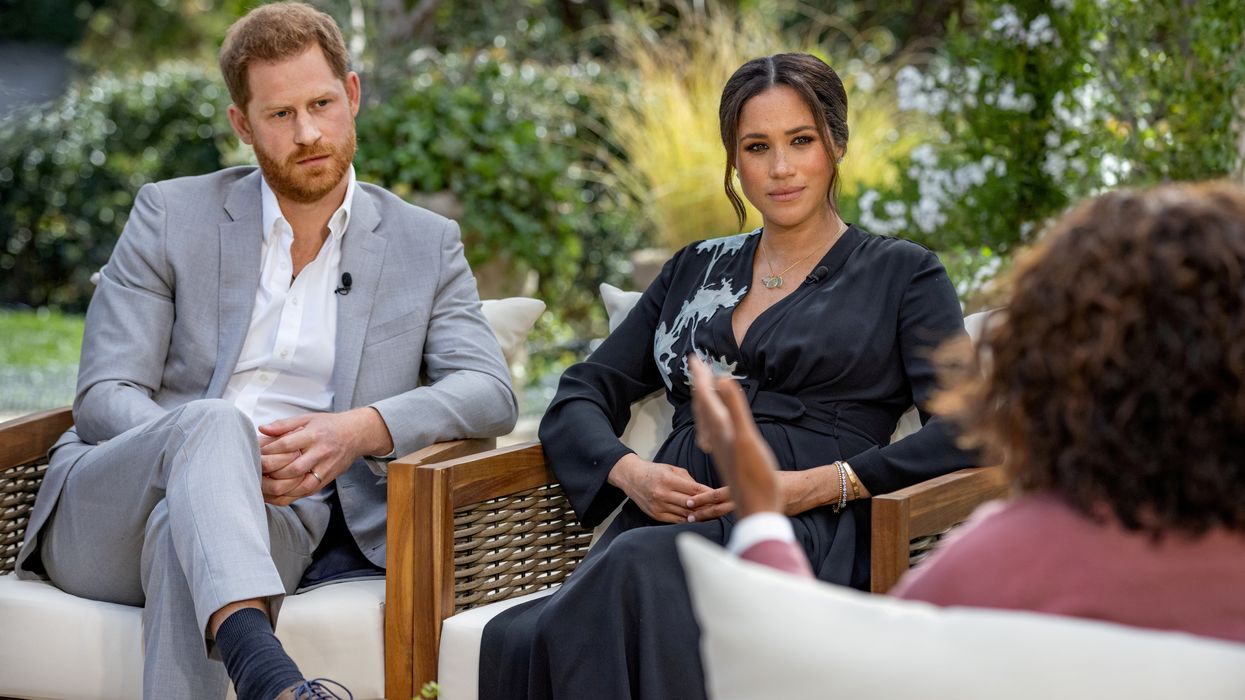 Harry and Meghan interviewed by Oprah Winfrey
