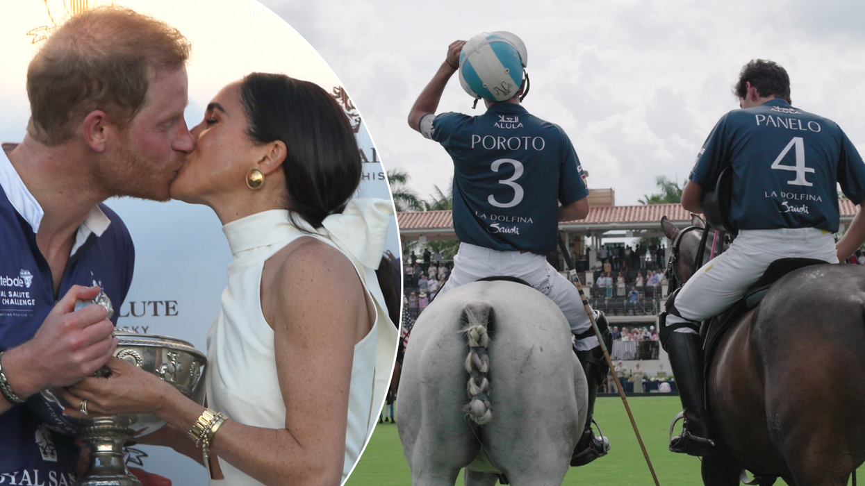 Harry and Meghan/Netflix screenshot