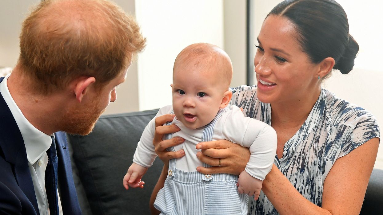 Harry, Archie and Meghan
