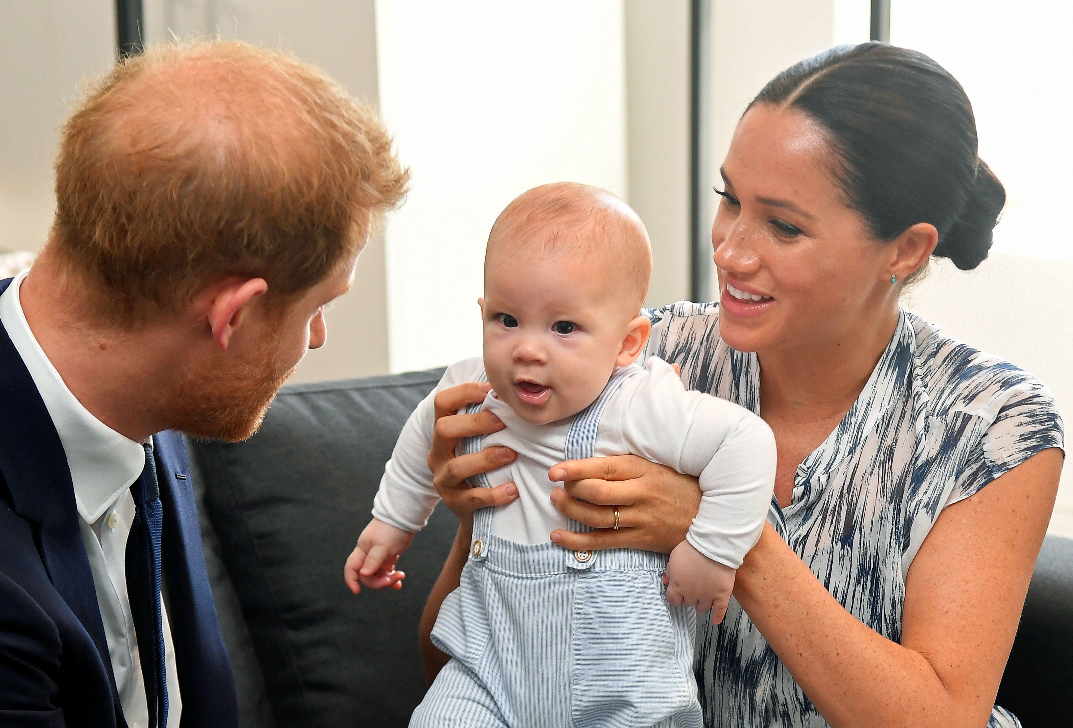 Harry, Archie and Meghan