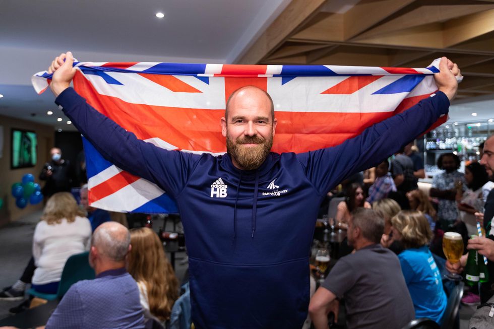 Harry Bushnell, coach to Emma Raducanu aged 6-10 at the Parklangley Club in Beckenham, where Emma trained from age 6 gets ready to watch her in the US Open Final.