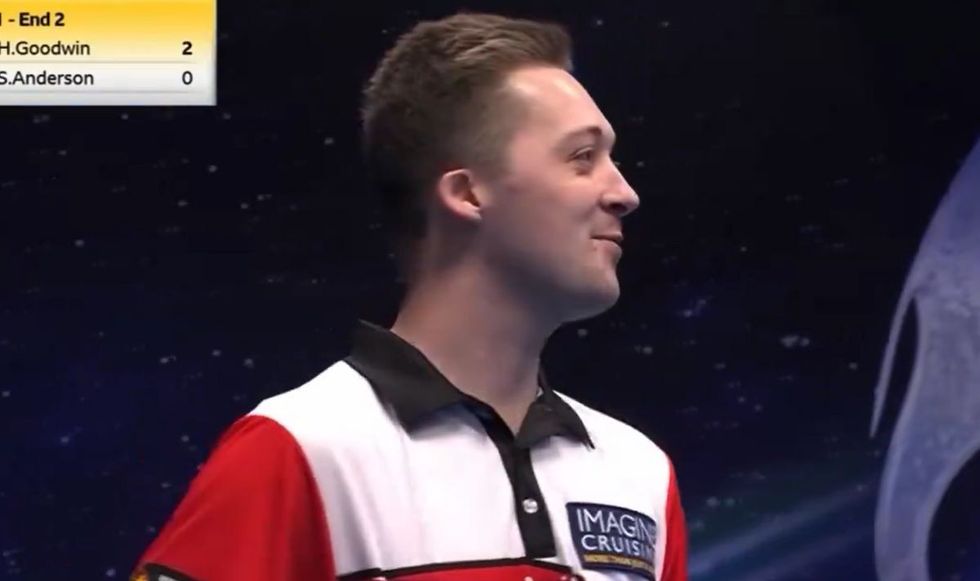 Harry Goodwin was able to smile about the incident