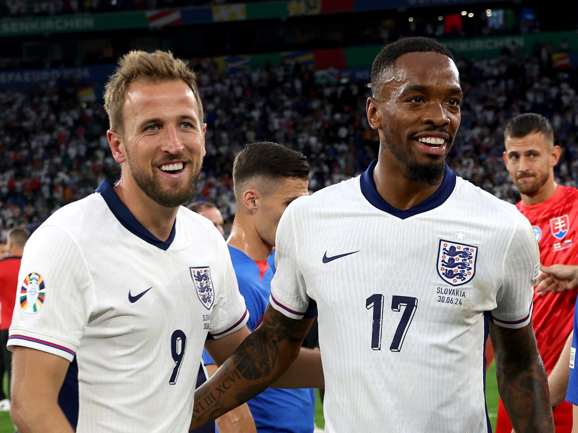 Harry Kane and Ivan Toney