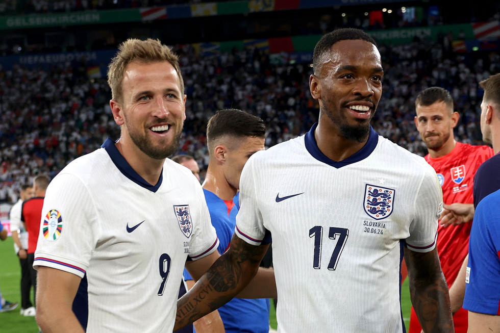 Harry Kane and Ivan Toney