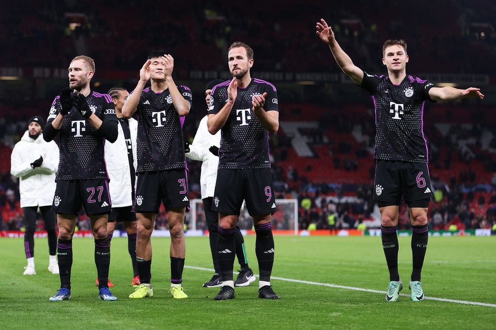 Harry Kane Bayern Munich Man Utd