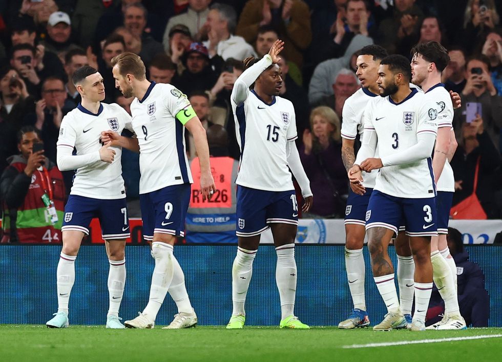 Harry Kane England Latvia