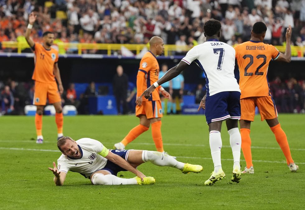 Harry Kane England Netherlands