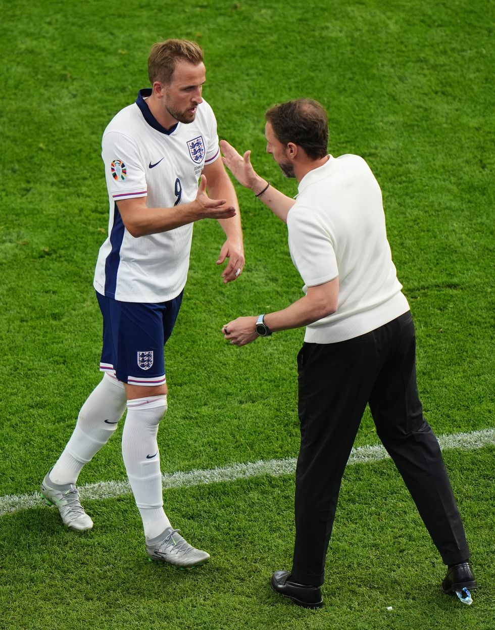 Harry Kane Gareth Southgate