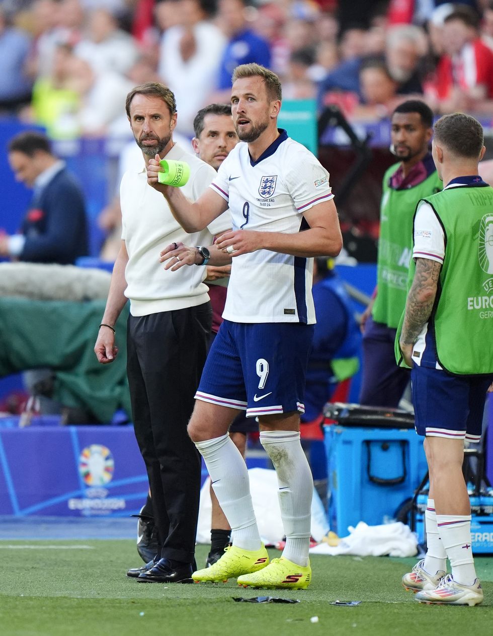 Harry Kane Gareth Southgate
