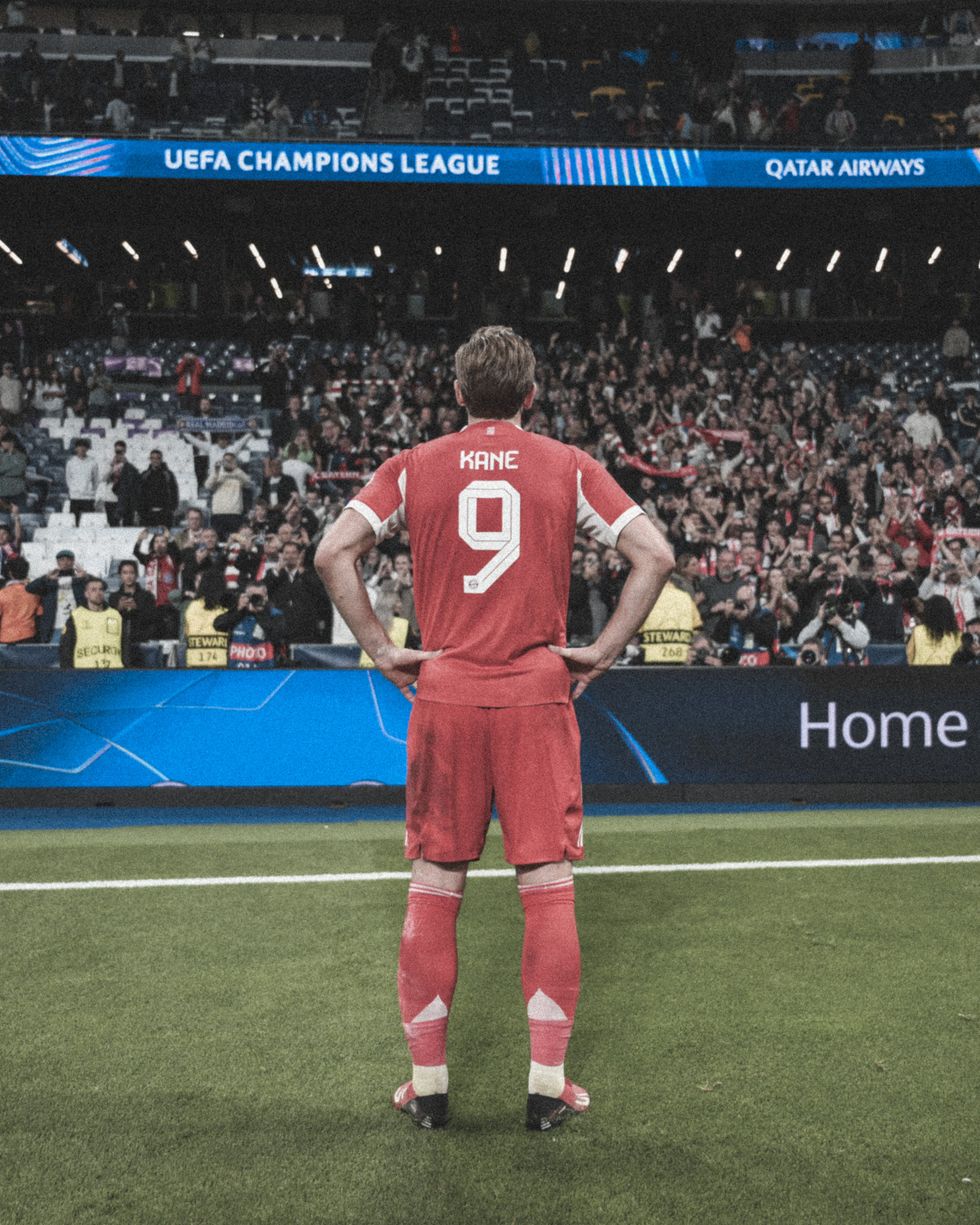 Harry Kane has explained why he was seen staring into the stands following Bayern Munich's 2-1 Champions League win over Real Madrid at the Bernabeu on Tuesday night