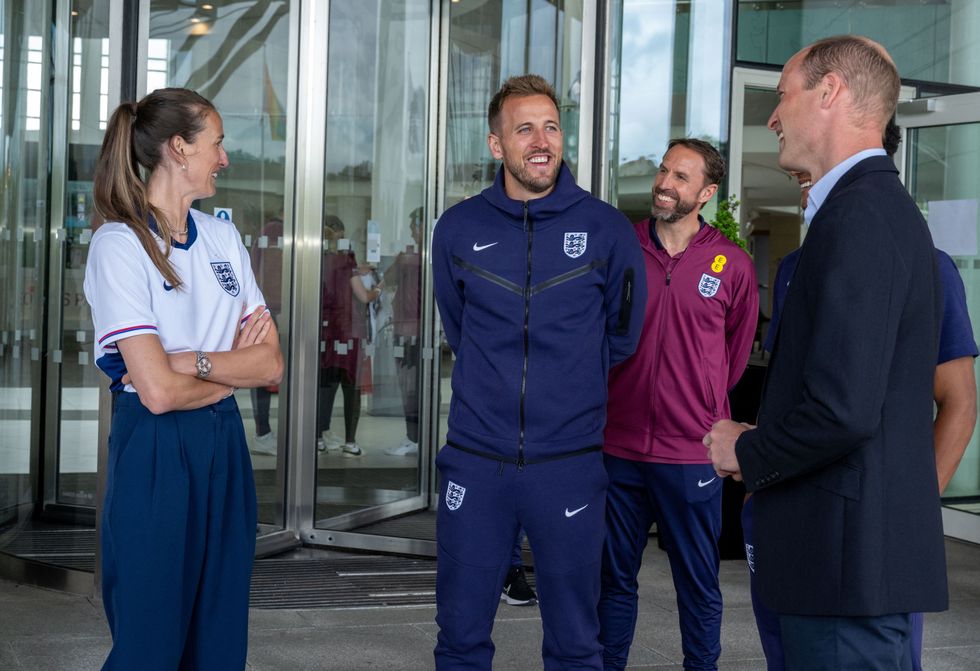 Harry Kane jetted out to Germany on Monday