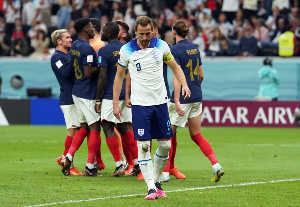 Harry Kane missed the key penalty against France with five minutes remaining in the World Cup quarter-final