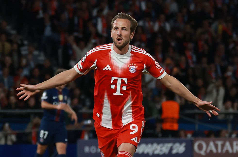 Harry Kane scored his 13th goal in the Champions League this season