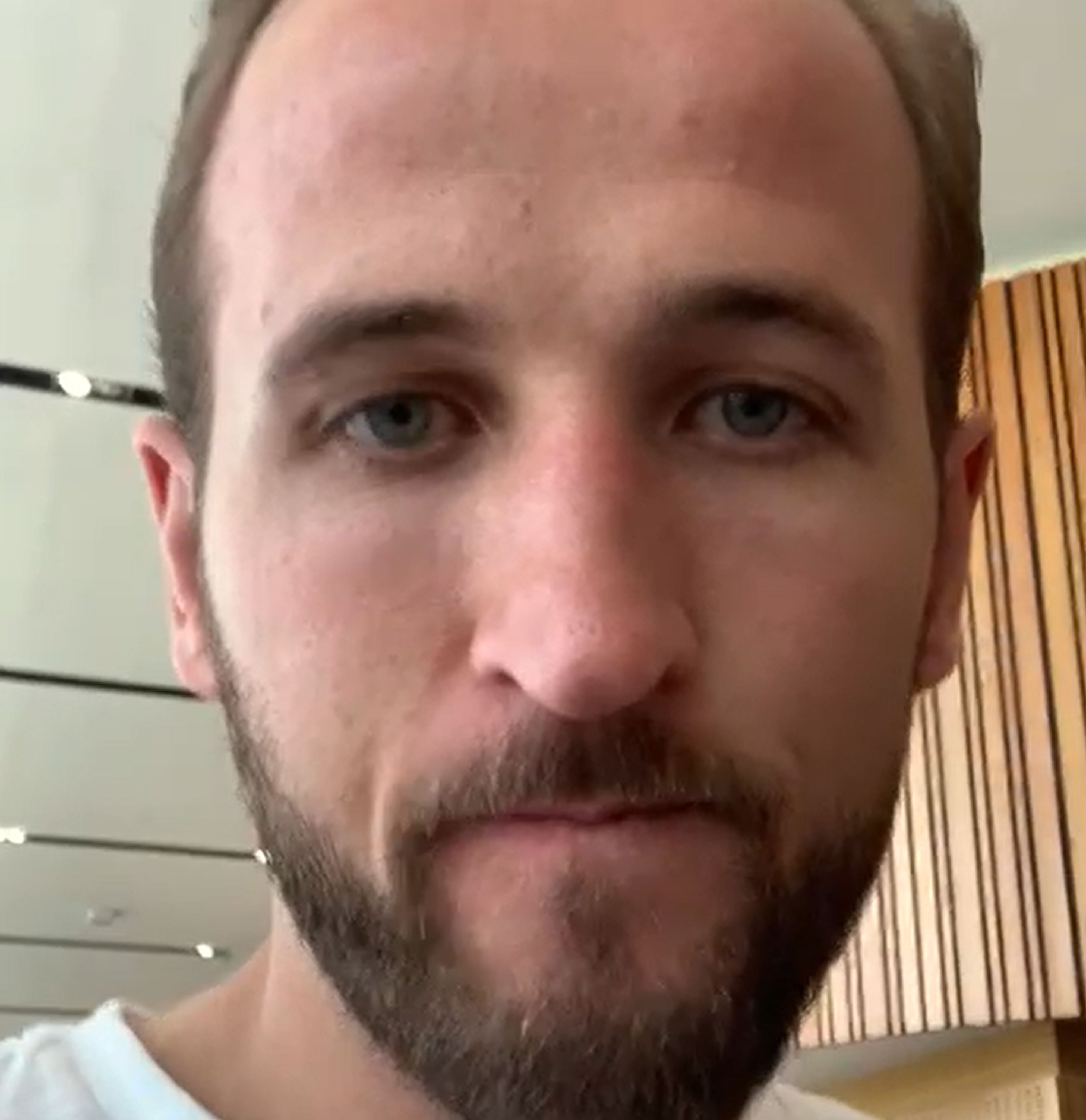 Harry Kane sent a video message to Harry Crick who is fighting an embryonal tumour.