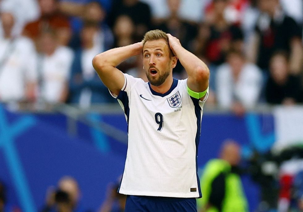 Harry Kane was ineffective against Switzerland