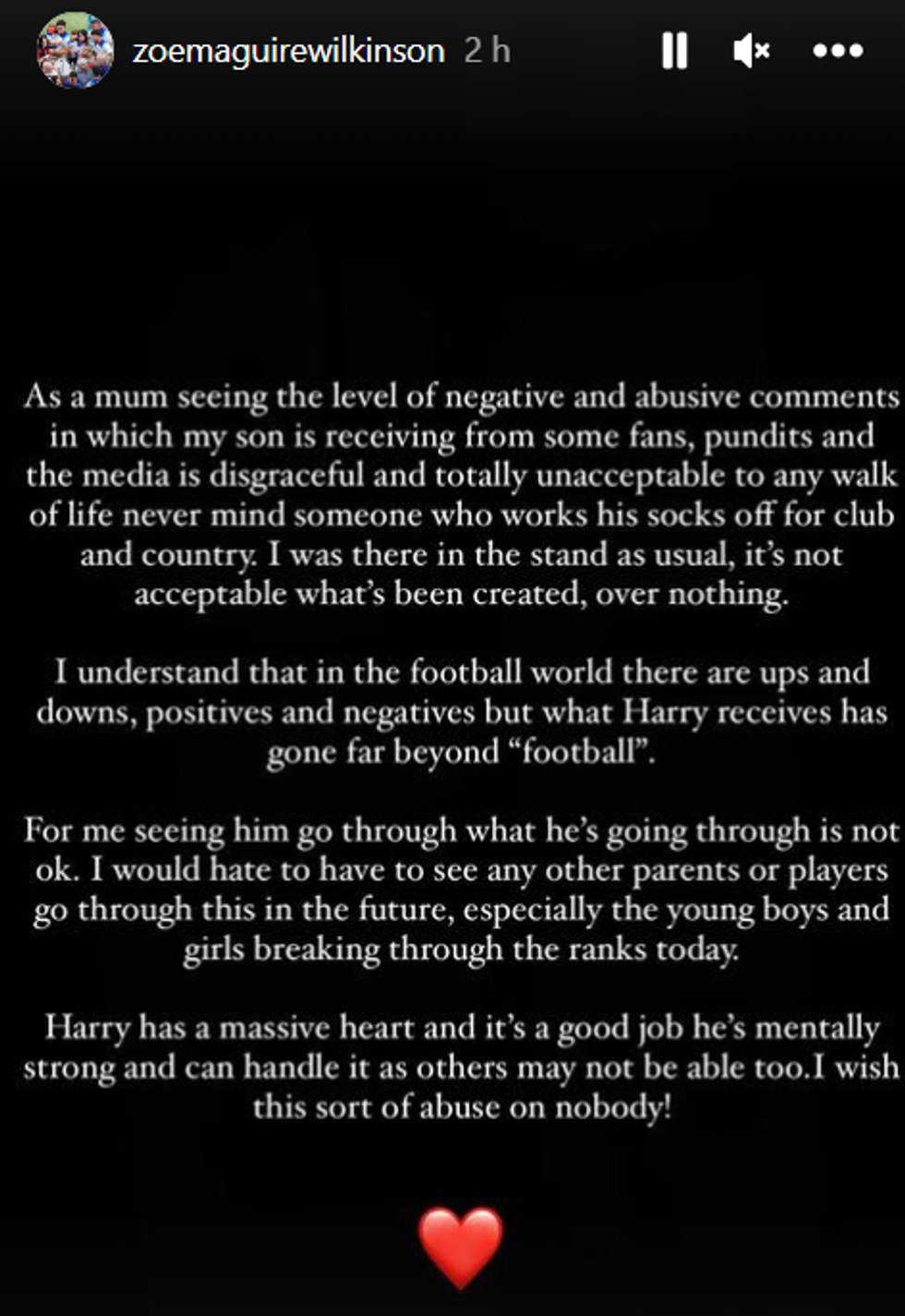 Harry Maguire England mother Scotland