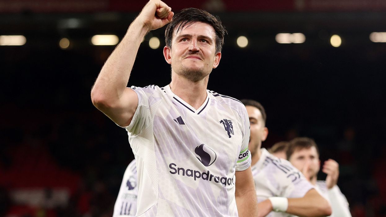Harry Maguire has admitted 'it's nice to have one over Liverpool' after heading Manchester United to a dramatic 2-1 win at Anfield on Sunday