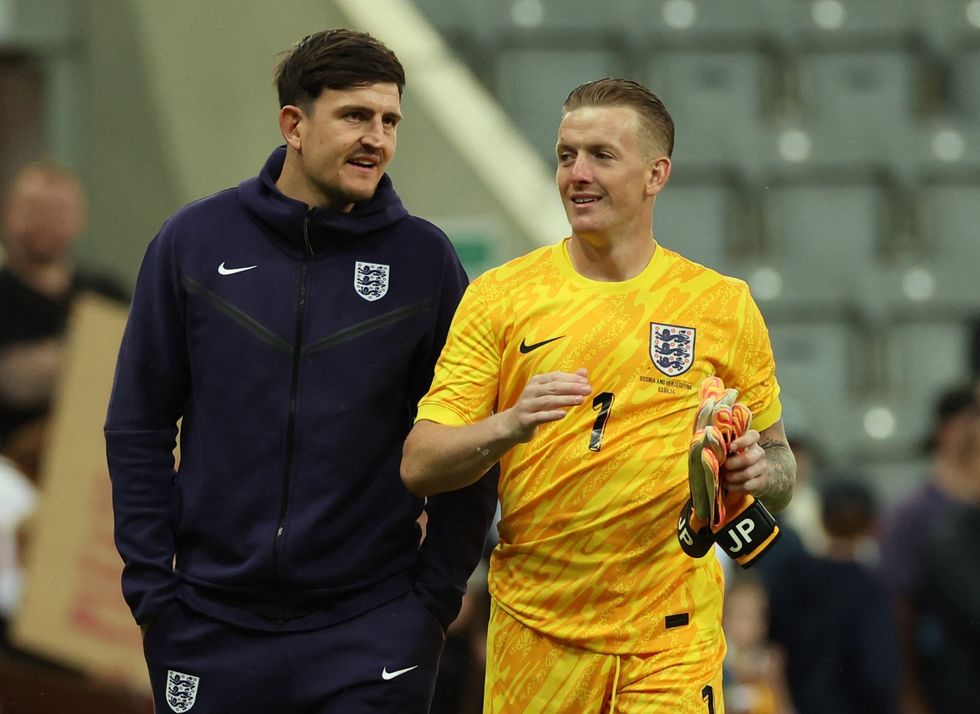 Harry Maguire was also left out due to fitness concerns