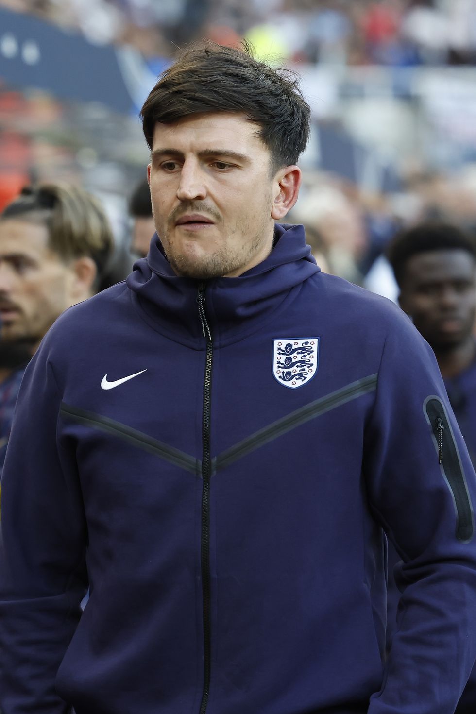 Harry Maguire was left out due to injury