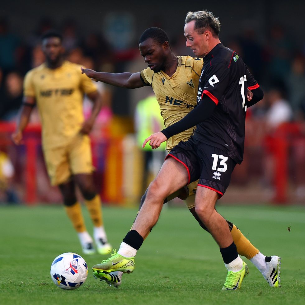 Harry McKirdy (pictured right) has now left Crawley Town