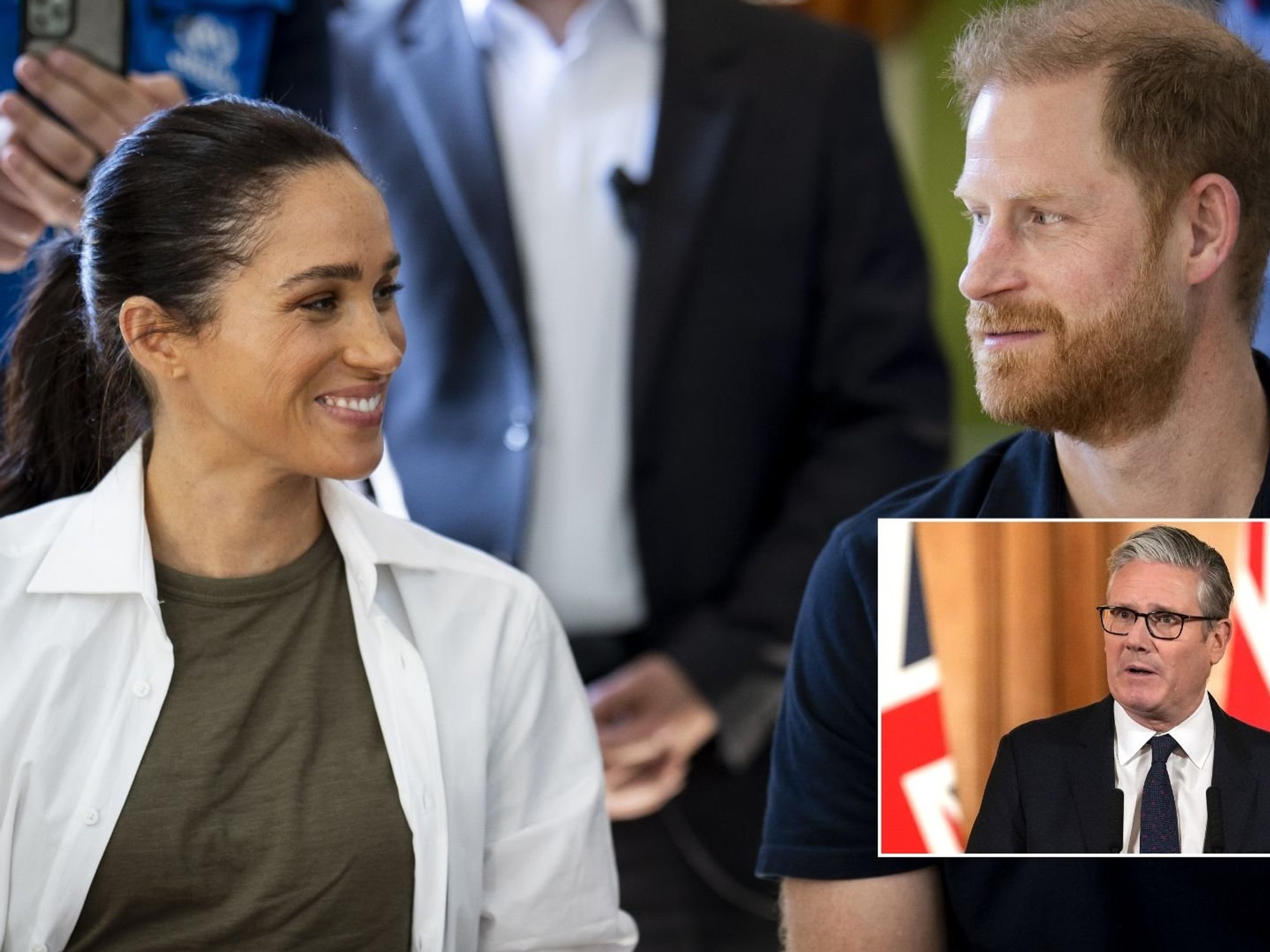 Harry, Meghan, Keir Starmer