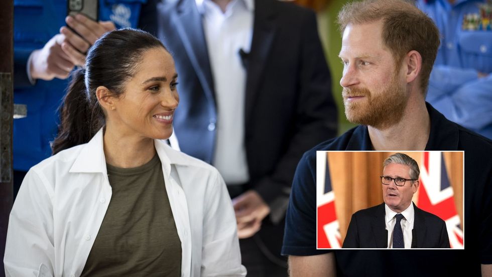 Harry, Meghan, Keir Starmer