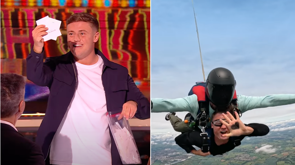 Harry Moulding at BGT