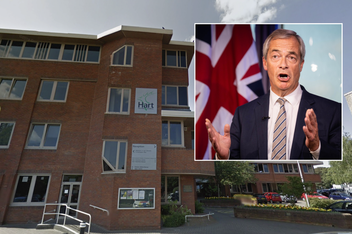 Hart District Council and Nigel Farage
