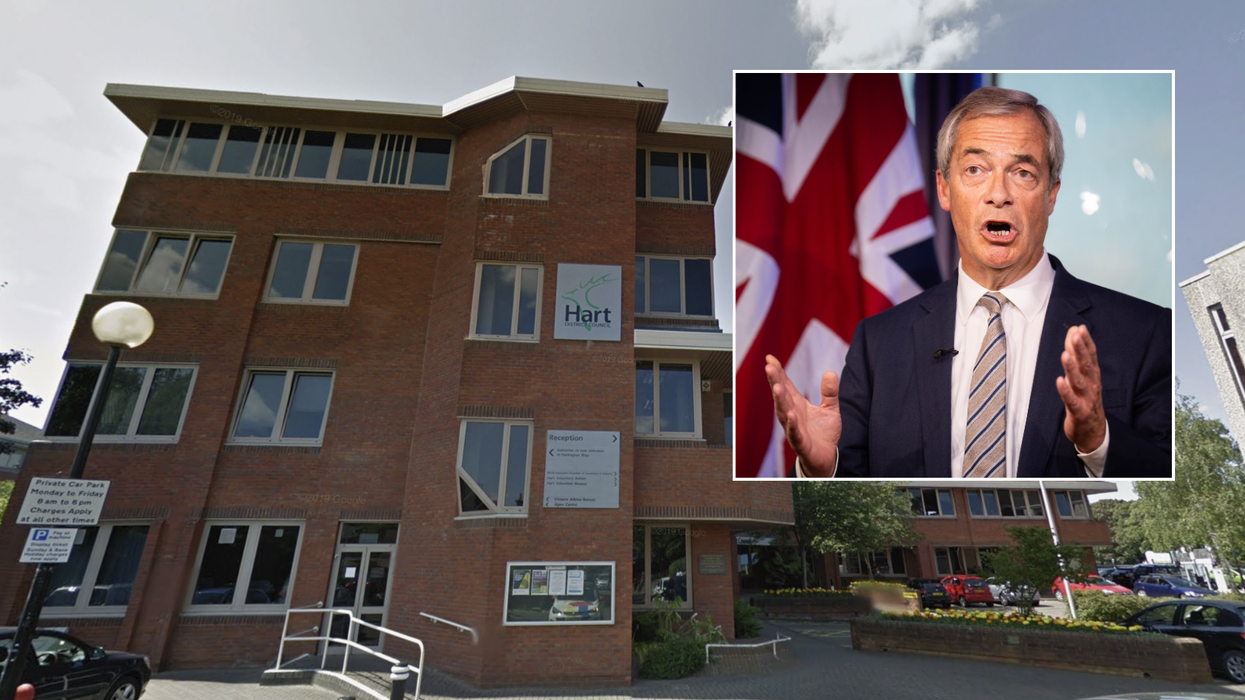 Hart District Council and Nigel Farage