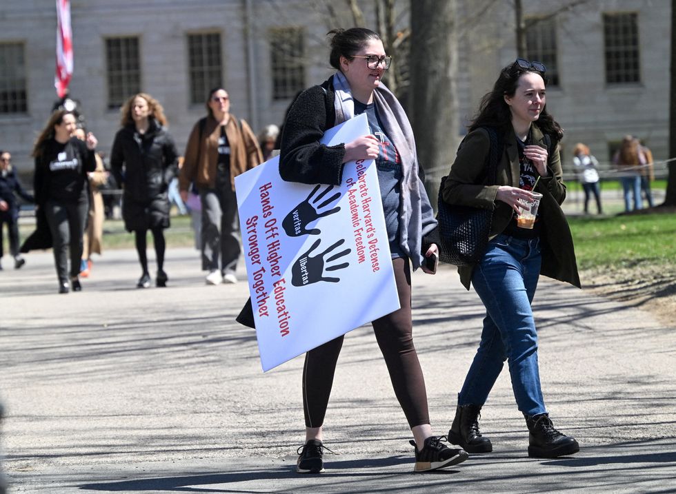 Harvard protest