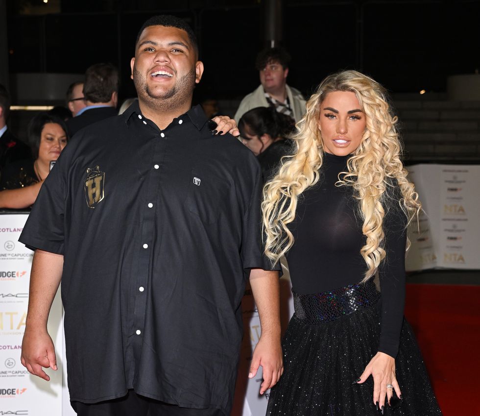 Harvey and Katie Price