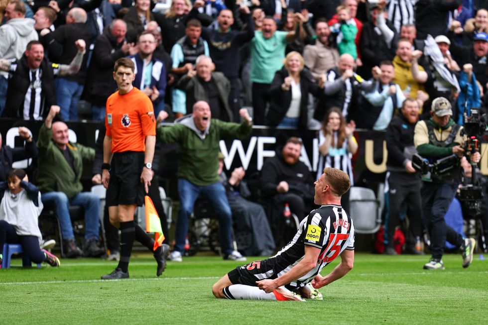 Harvey Barnes Newcastle West Ham