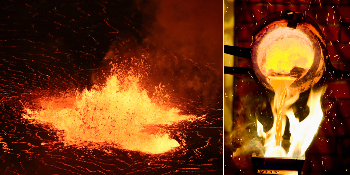 NextImg:Treasure trove of gold and precious metals LEAKING from Earth's core, remarkable new study finds