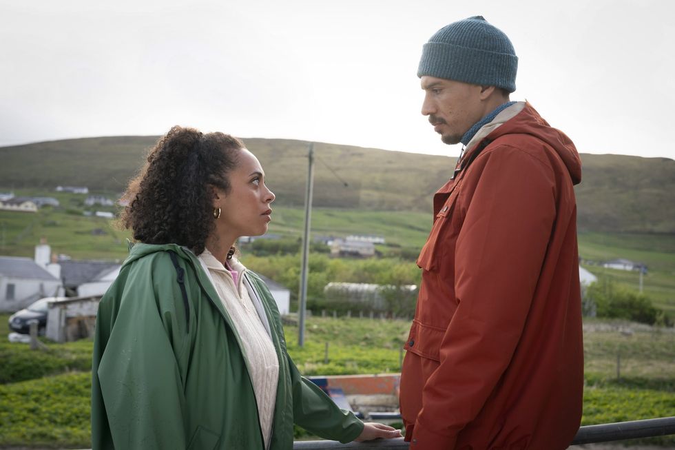 Hayley Burnett (SASKIA ASHDOWN);Chris Burnett (GABRIEL AKUWUDIKE)