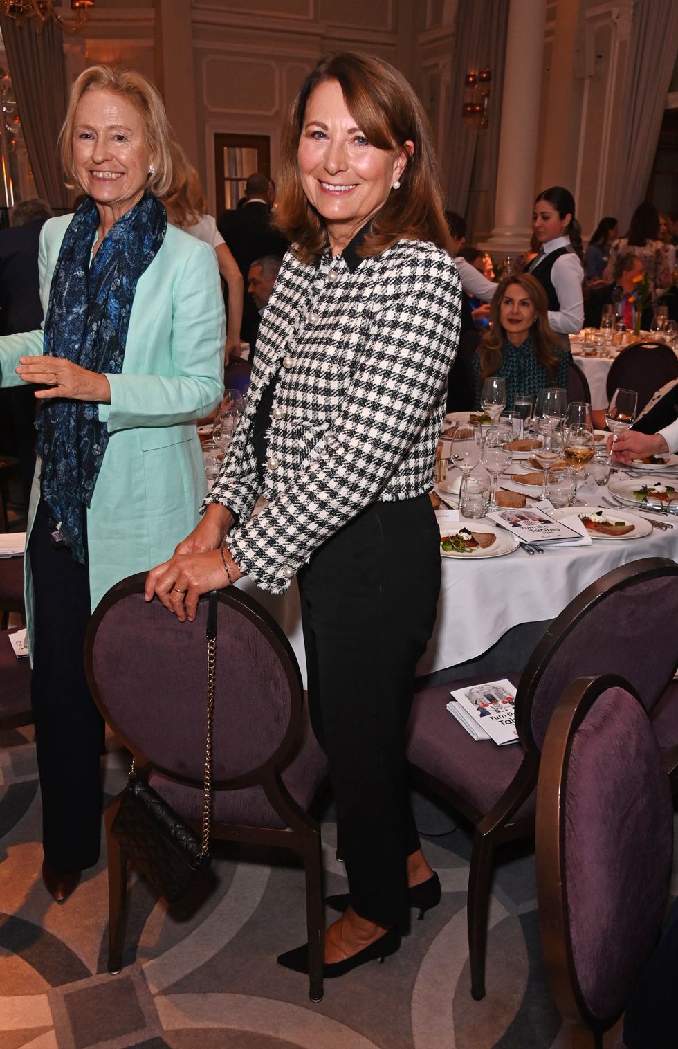 Hayley de Putron and Carole Middleton