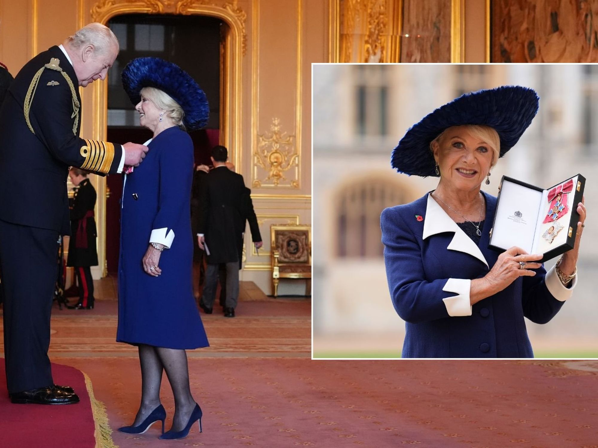 Dame Elaine Page confesses King Charles 'has a very quiet voice' in surprise admission