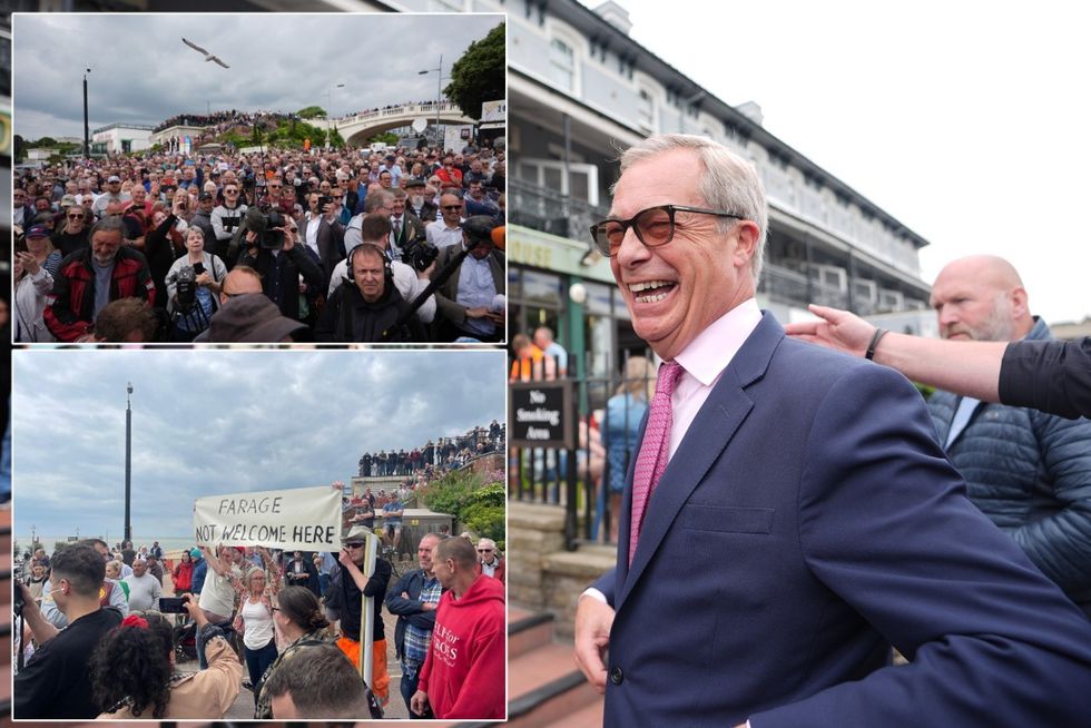 He\u2019s going to walk it!\u2019 Immigration driving support for Farage as Clacton voters warn UK reaching \u2018bursting point\u2019