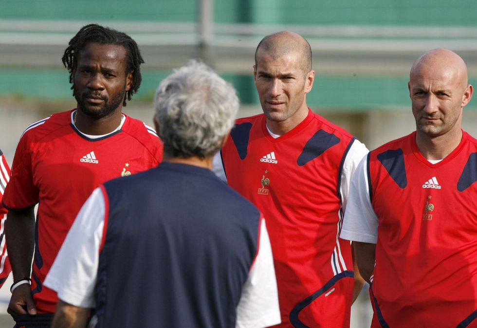 He was also part of France's national side