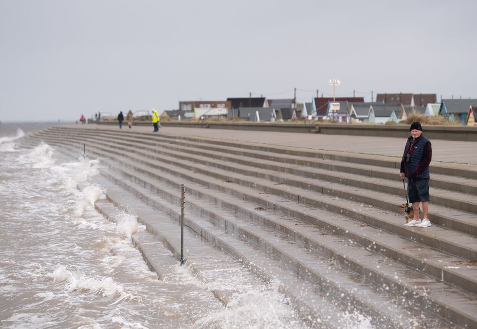 Heacham beach Norfolk