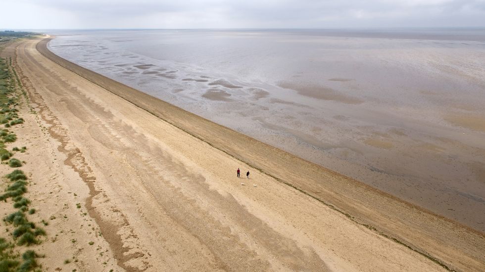 Heacham beach