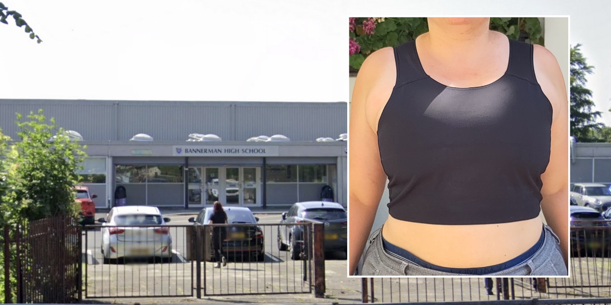 NextImg:Scottish school sparks row over plan 'to raise money for chest binders for trans pupils'